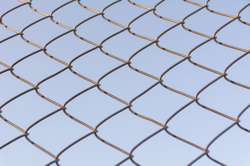 Chain-Link Security Fence